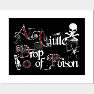 TOM WAITS A LITTLE DROP OF POISON Posters and Art